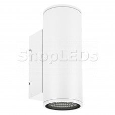 Светильник LGD-FORMA-WALL-TWIN-R90-2x12W Day4000 (WH, 44 deg, 230V) (Arlight, IP54 Металл, 3 года)