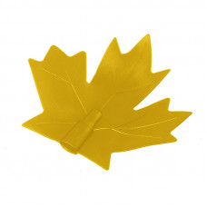 Колпачок "кленовый лист" (для дюраплей) желтый