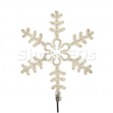 Фигура "Большая Снежинка" цвет белый, размер 95*95 см NEON-NIGHT